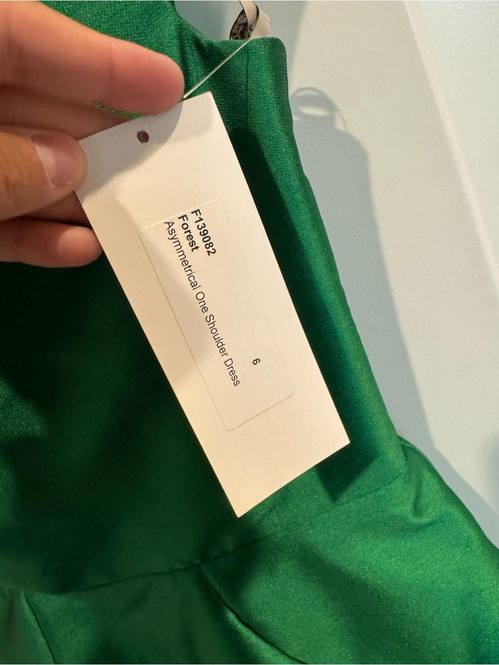 Lela Rose Emerald Assymetrical Sheath Dress - Picture 5 of 7